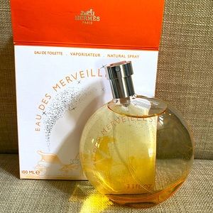 Hermes Eau des Merveilles EDT 100 ML 3.38 oz